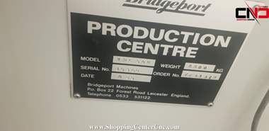 فرز سی ان سی سه محور Bridgeport vmc 560 ساخت انگلستان